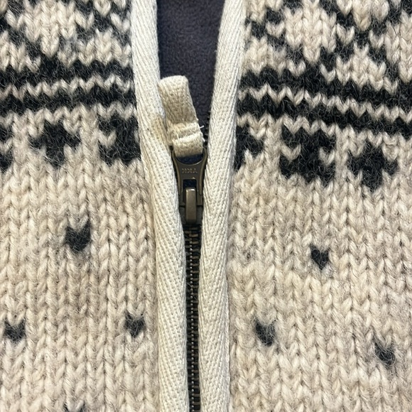 Fleece Lined Heavyweight Knit Jacket - Picture 7 of 8
